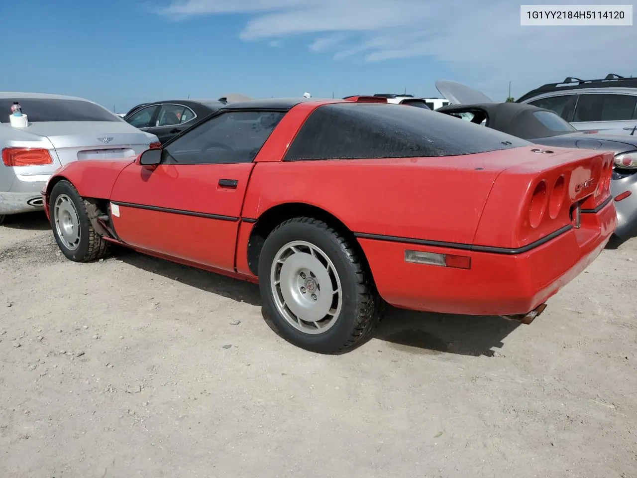 1987 Chevrolet Corvette VIN: 1G1YY2184H5114120 Lot: 75512704