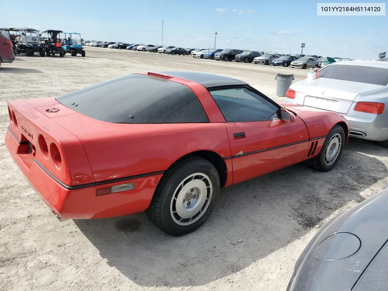 1987 Chevrolet Corvette VIN: 1G1YY2184H5114120 Lot: 75512704