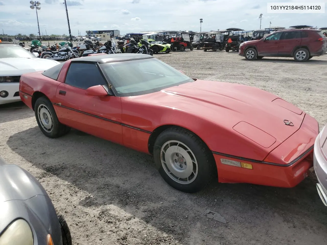 1987 Chevrolet Corvette VIN: 1G1YY2184H5114120 Lot: 75512704