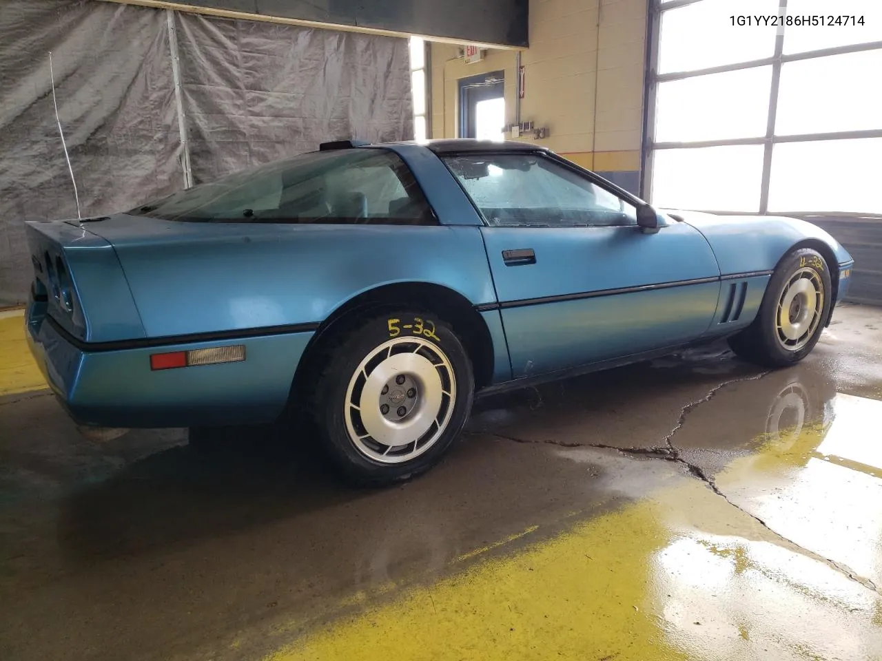 1987 Chevrolet Corvette VIN: 1G1YY2186H5124714 Lot: 75677494