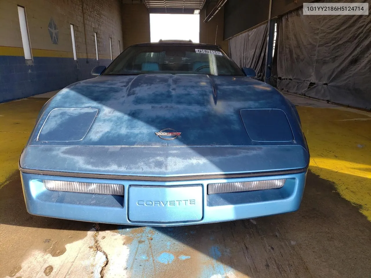 1987 Chevrolet Corvette VIN: 1G1YY2186H5124714 Lot: 75677494