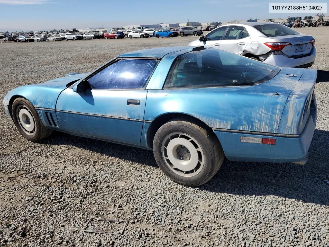 1987 Chevrolet Corvette VIN: 1G1YY2188H5104027 Lot: 77622314