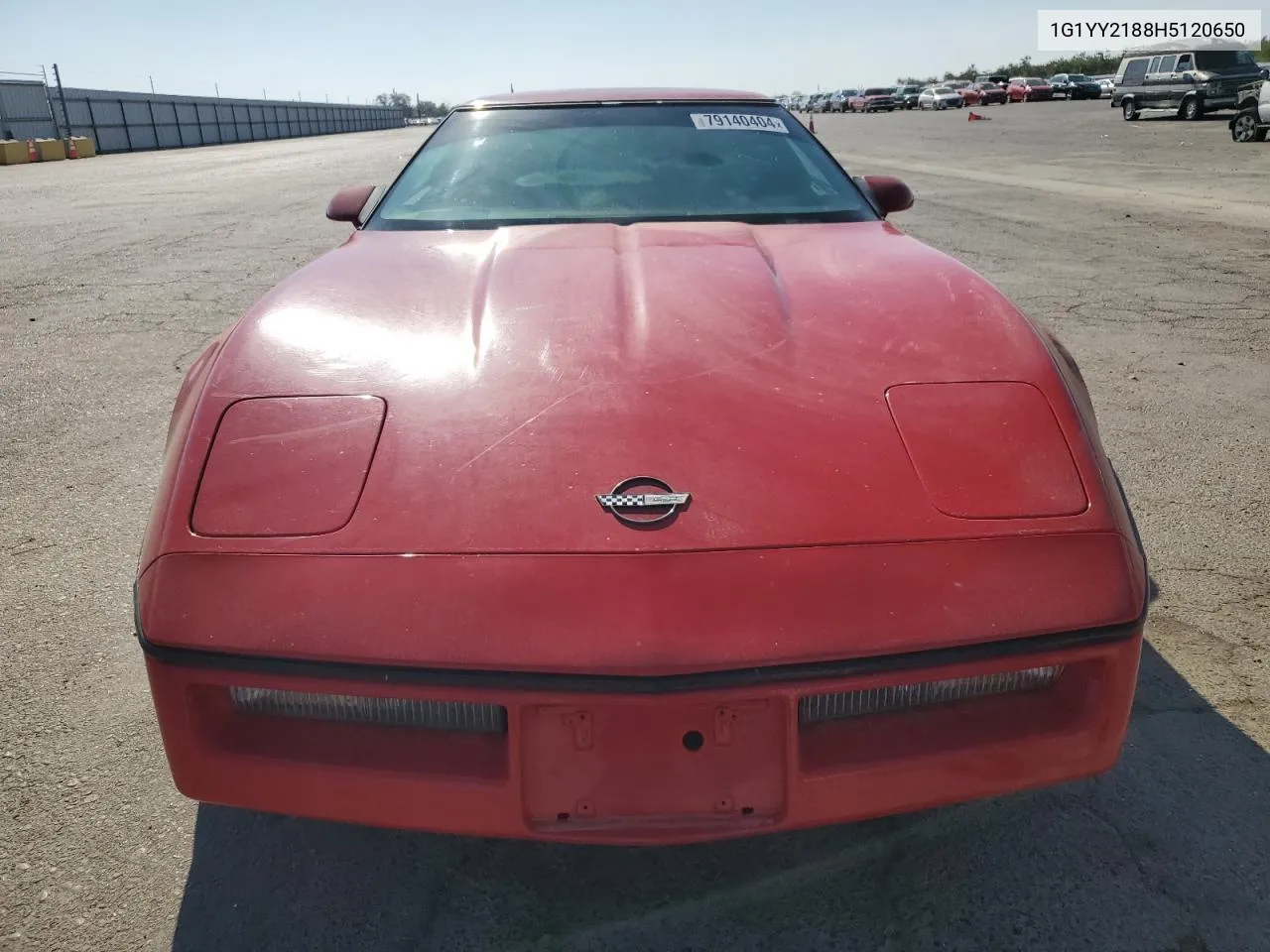 1987 Chevrolet Corvette VIN: 1G1YY2188H5120650 Lot: 79140404