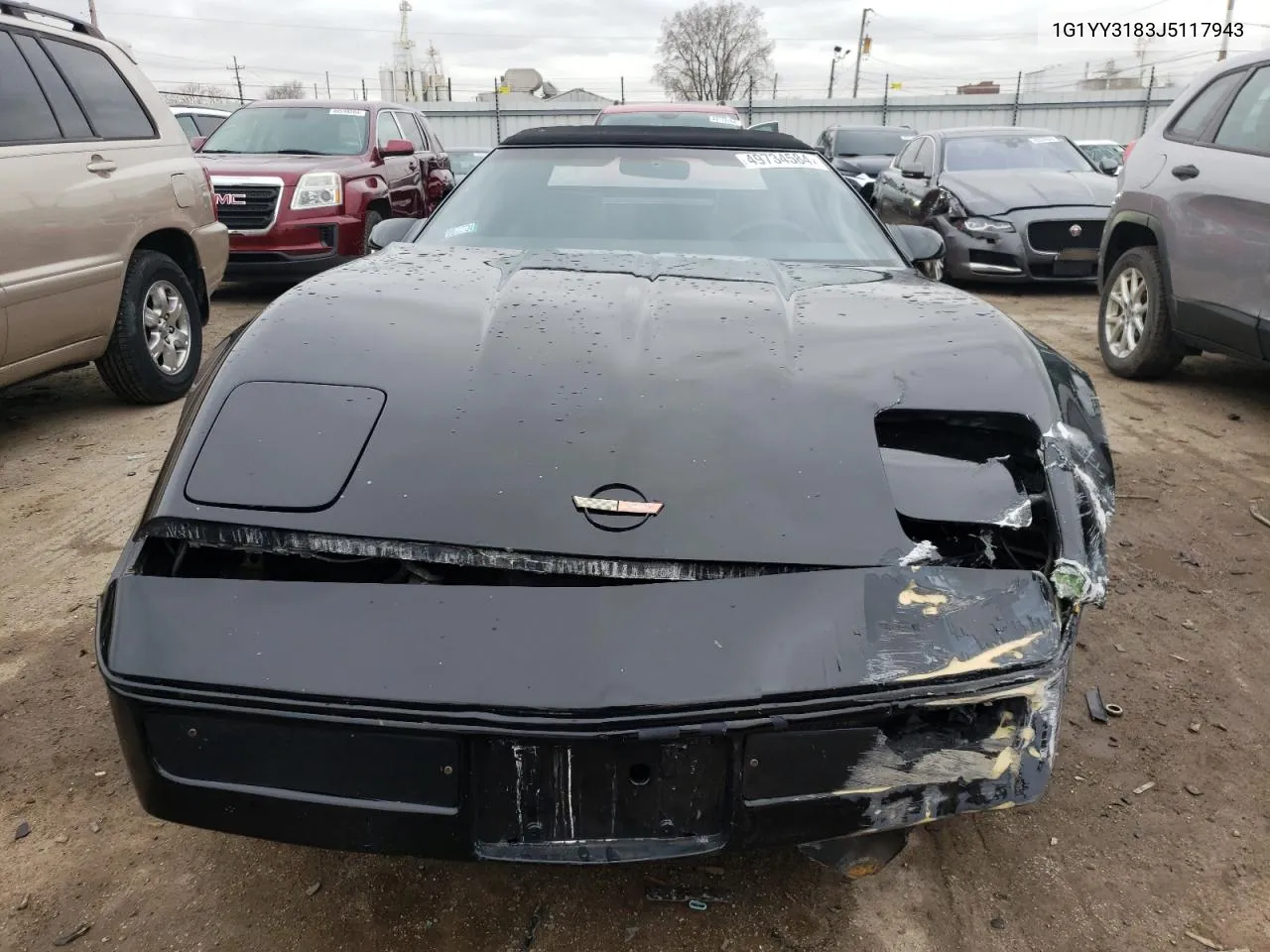 1G1YY3183J5117943 1988 Chevrolet Corvette