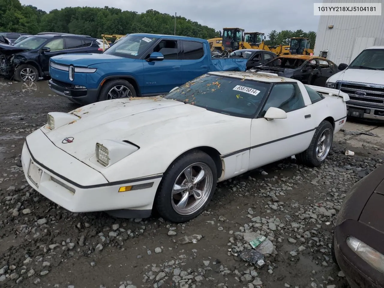 1988 Chevrolet Corvette VIN: 1G1YY218XJ5104181 Lot: 65875814