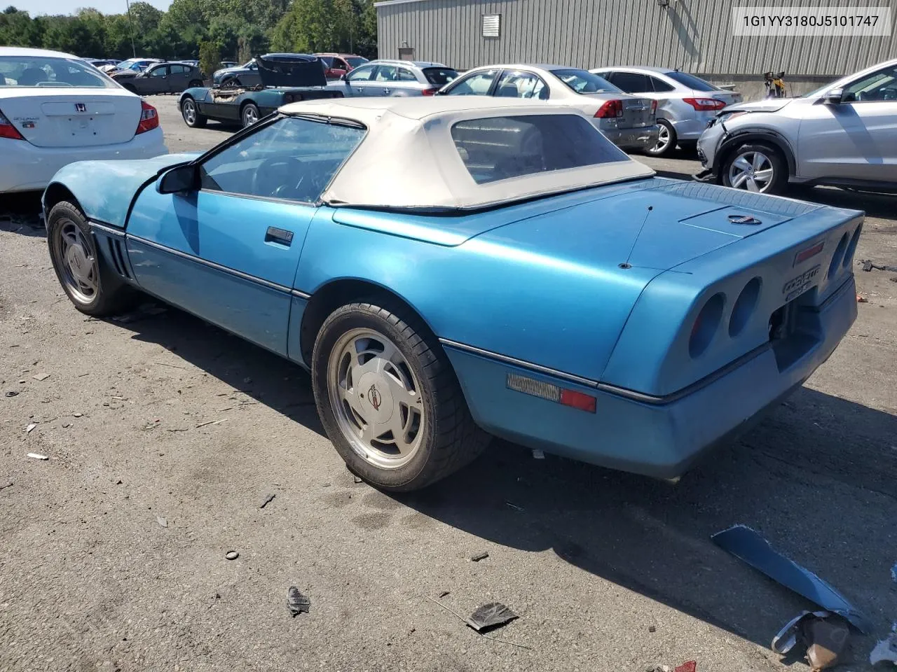 1G1YY3180J5101747 1988 Chevrolet Corvette