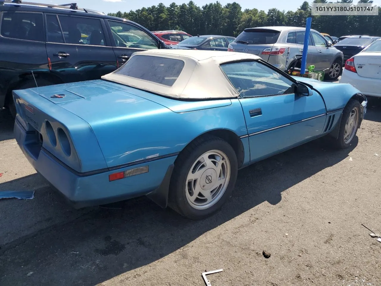 1G1YY3180J5101747 1988 Chevrolet Corvette