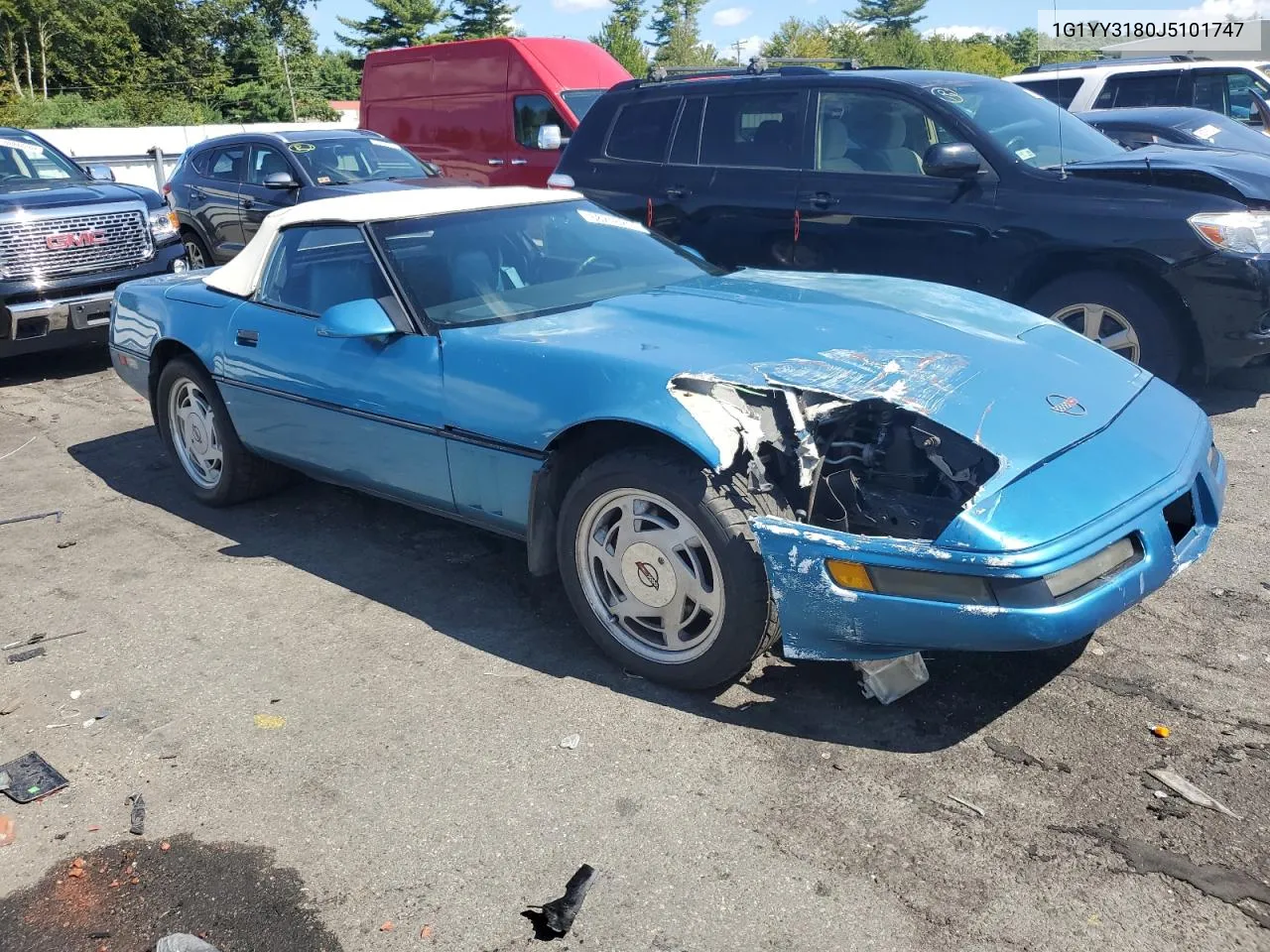 1988 Chevrolet Corvette VIN: 1G1YY3180J5101747 Lot: 68246244