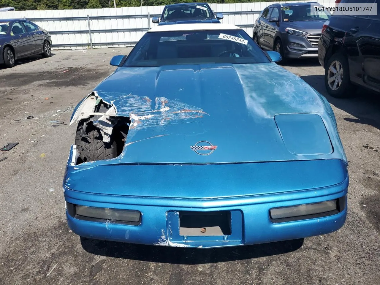 1988 Chevrolet Corvette VIN: 1G1YY3180J5101747 Lot: 68246244