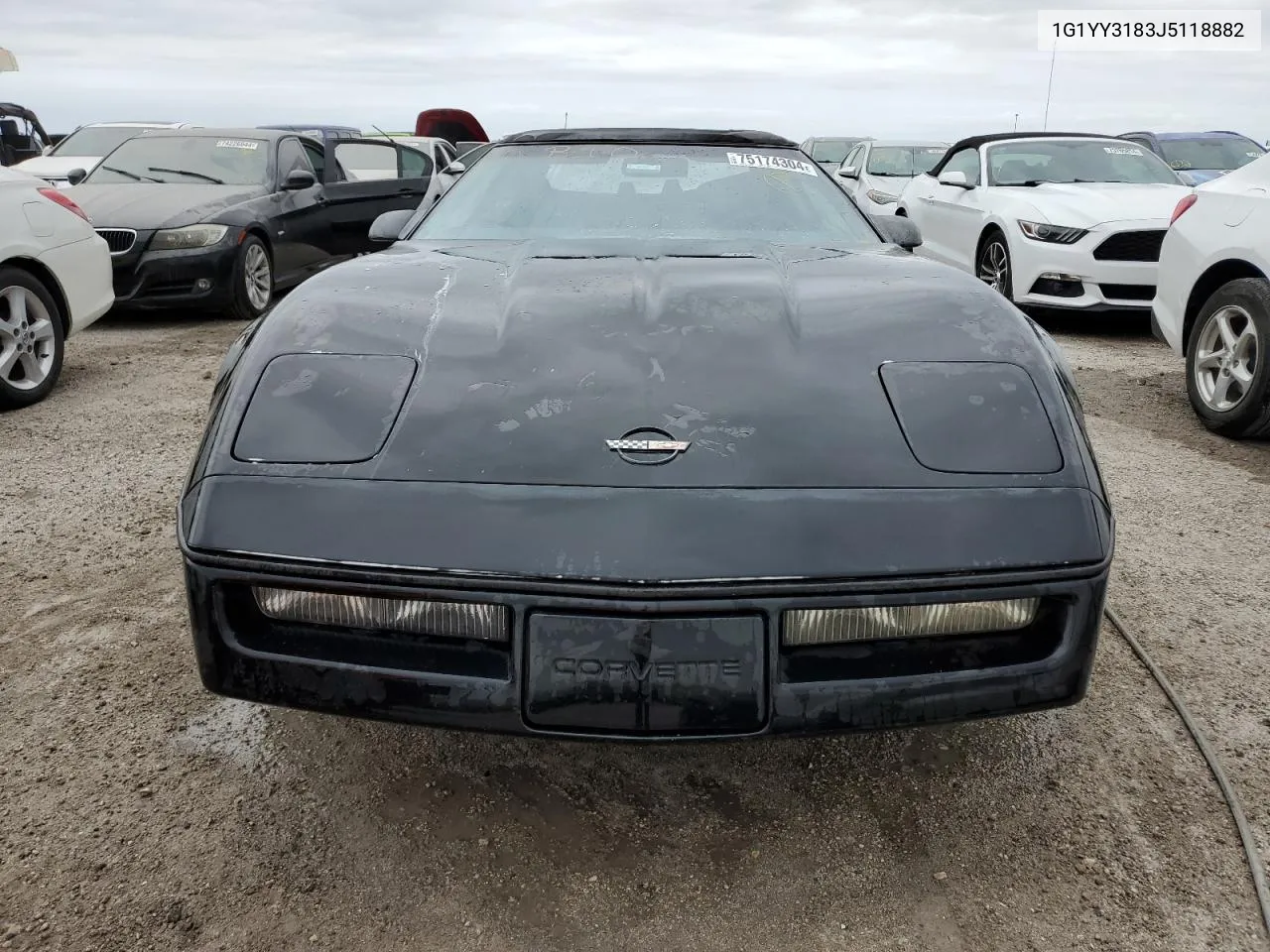 1988 Chevrolet Corvette VIN: 1G1YY3183J5118882 Lot: 75174304