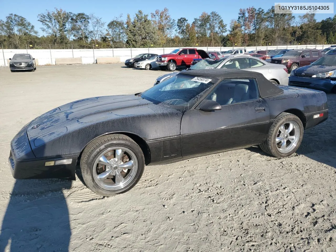 1988 Chevrolet Corvette VIN: 1G1YY3185J5104305 Lot: 75459374