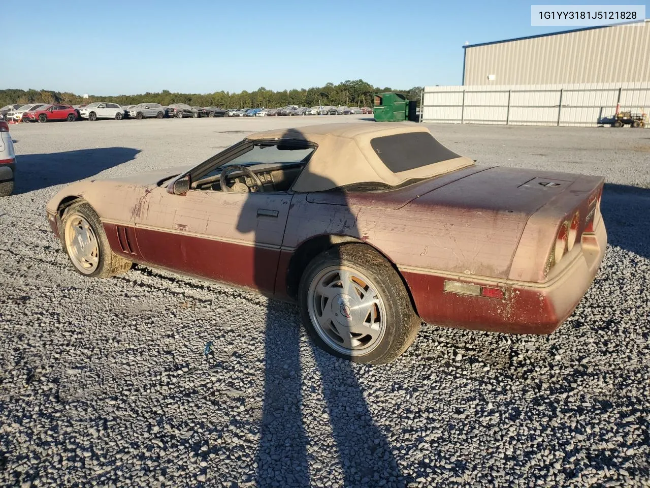 1G1YY3181J5121828 1988 Chevrolet Corvette