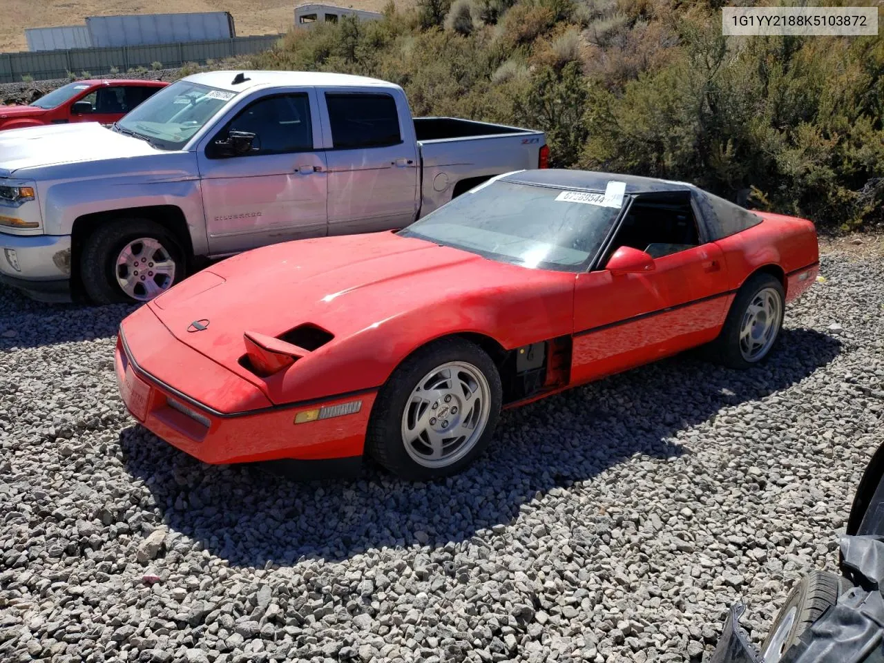 1989 Chevrolet Corvette VIN: 1G1YY2188K5103872 Lot: 67389544