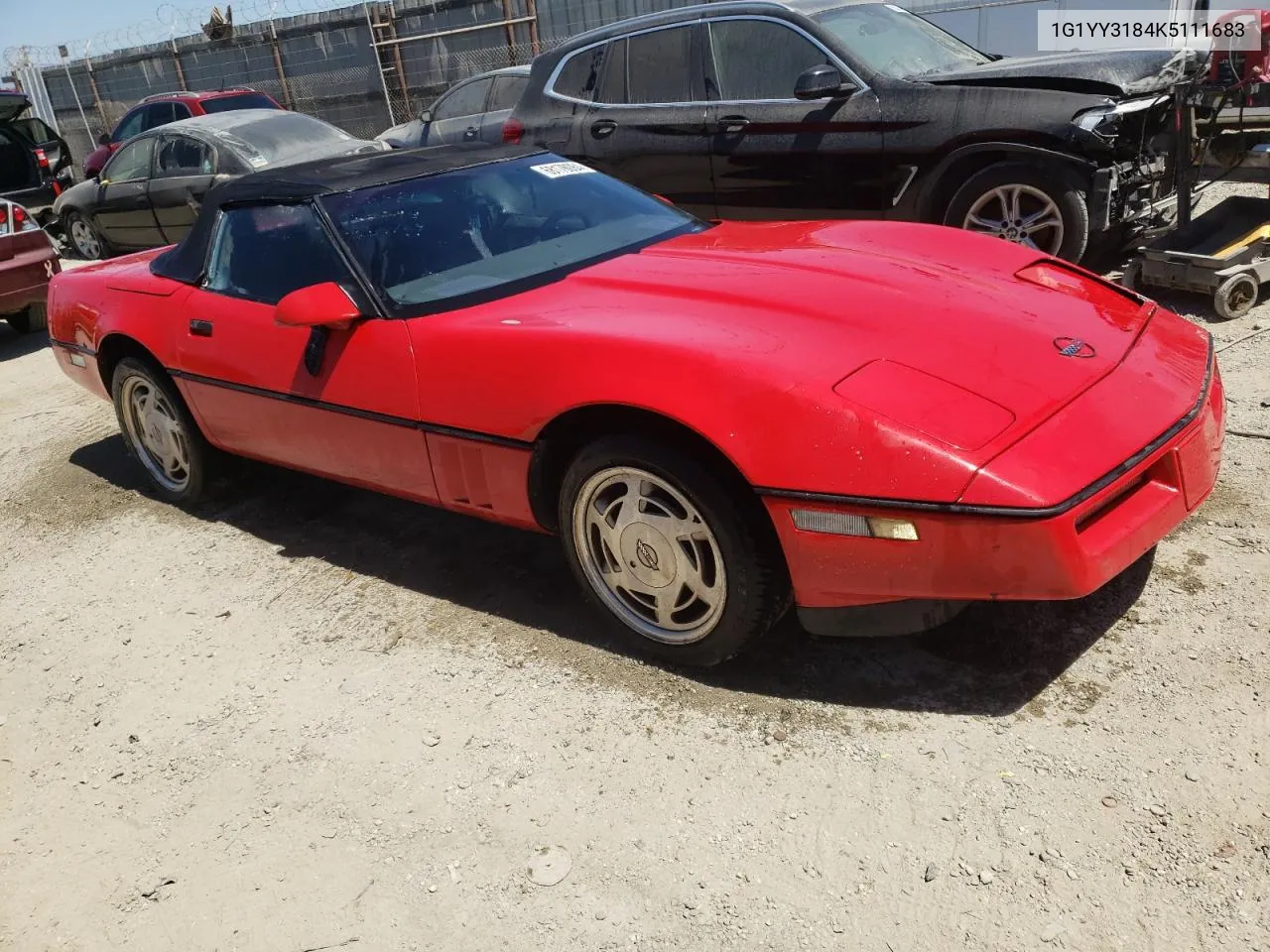 1989 Chevrolet Corvette VIN: 1G1YY3184K5111683 Lot: 68178084