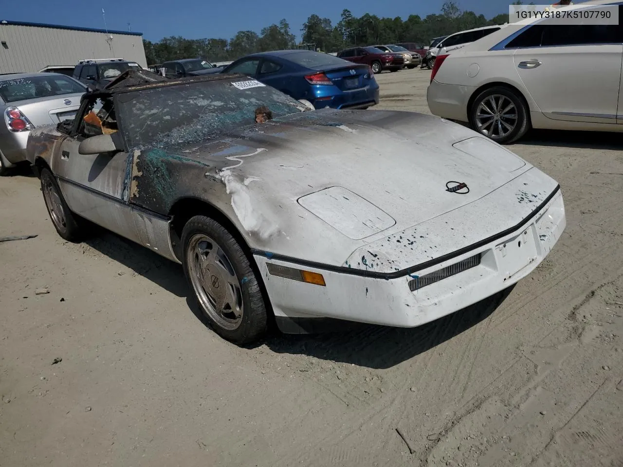 1989 Chevrolet Corvette VIN: 1G1YY3187K5107790 Lot: 69282254