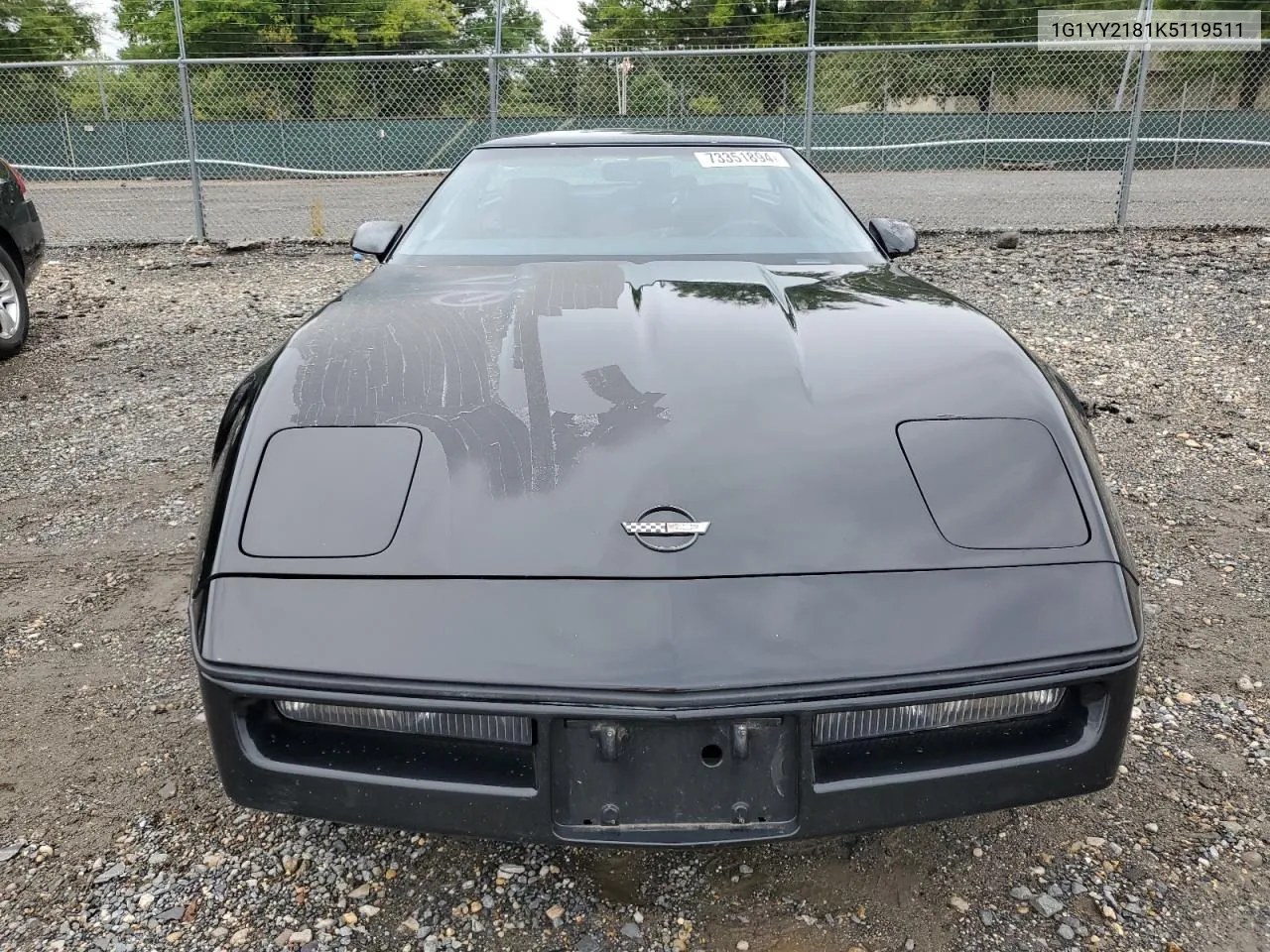 1989 Chevrolet Corvette VIN: 1G1YY2181K5119511 Lot: 73351894