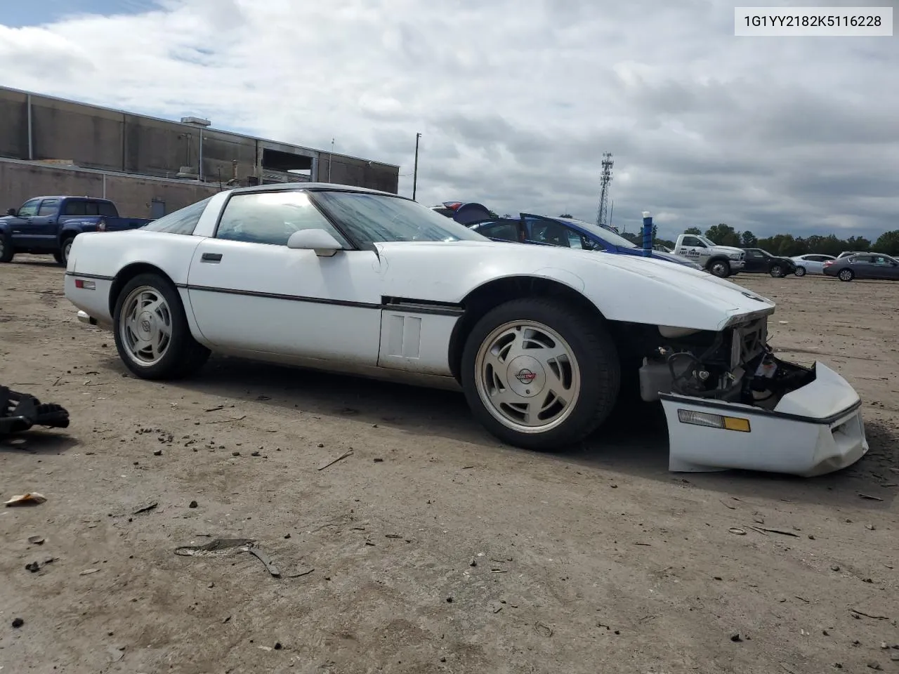 1989 Chevrolet Corvette VIN: 1G1YY2182K5116228 Lot: 73640664