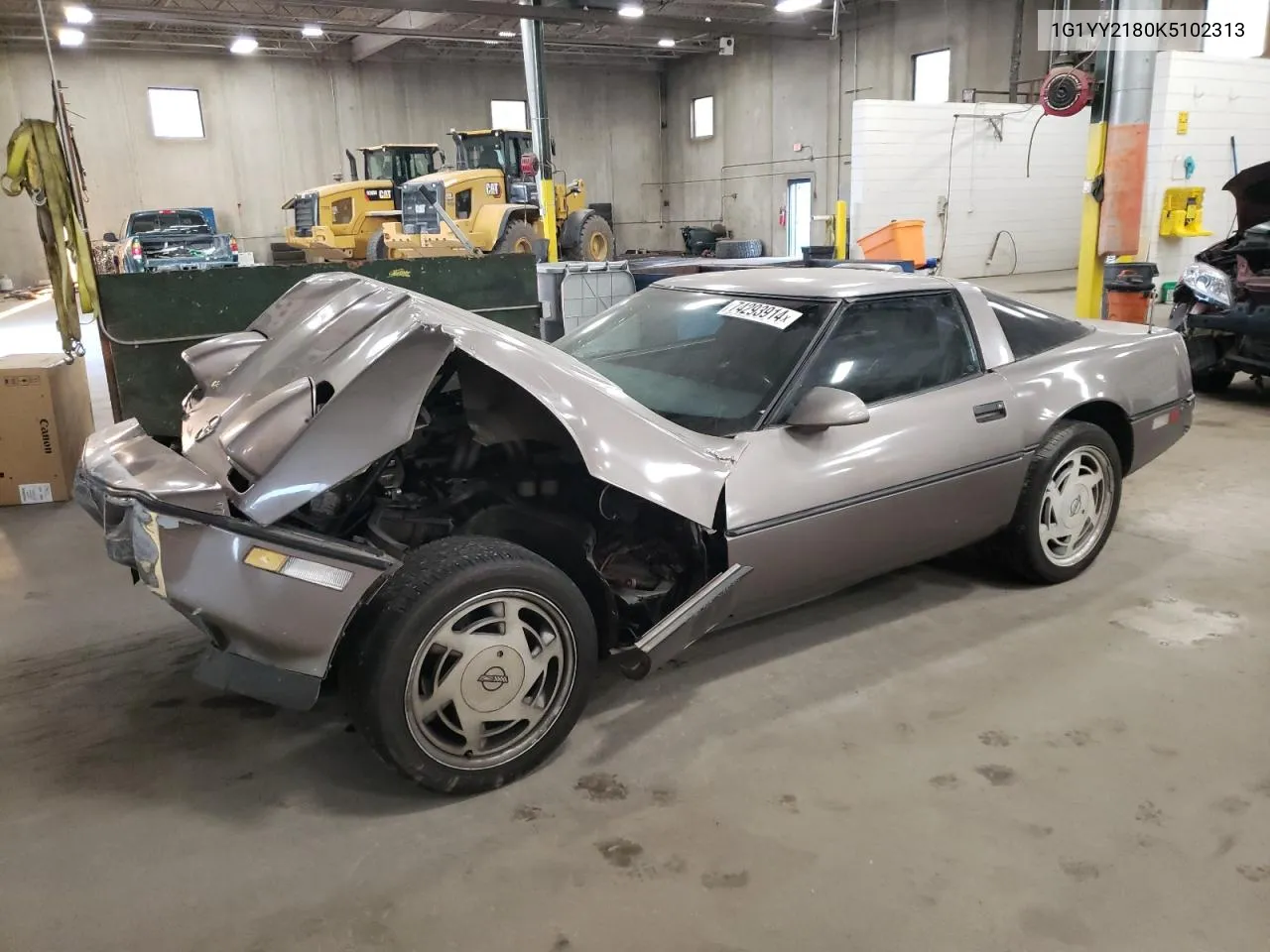 1989 Chevrolet Corvette VIN: 1G1YY2180K5102313 Lot: 74293914