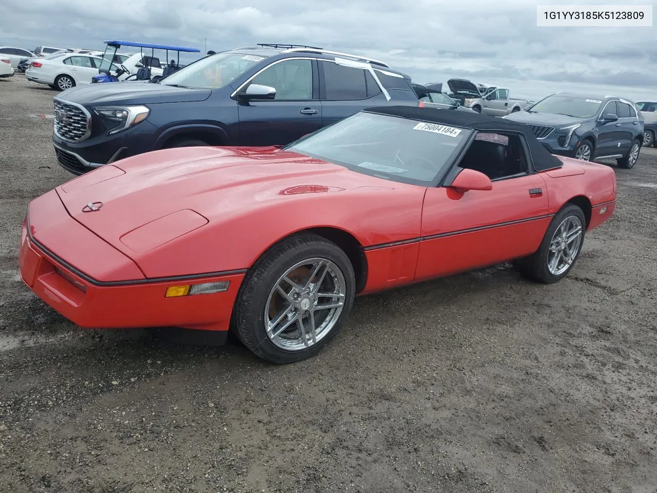 1989 Chevrolet Corvette VIN: 1G1YY3185K5123809 Lot: 75004184