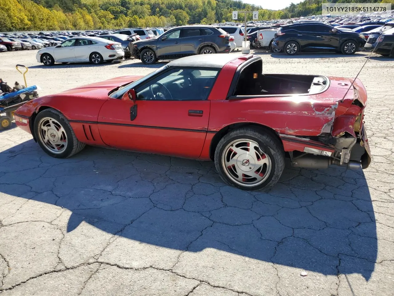 1989 Chevrolet Corvette VIN: 1G1YY2185K5114778 Lot: 75536414