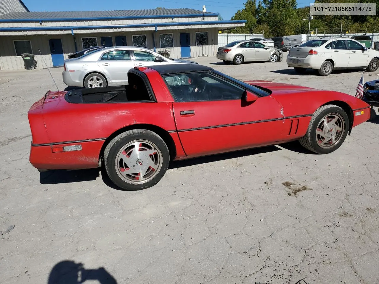 1989 Chevrolet Corvette VIN: 1G1YY2185K5114778 Lot: 75536414