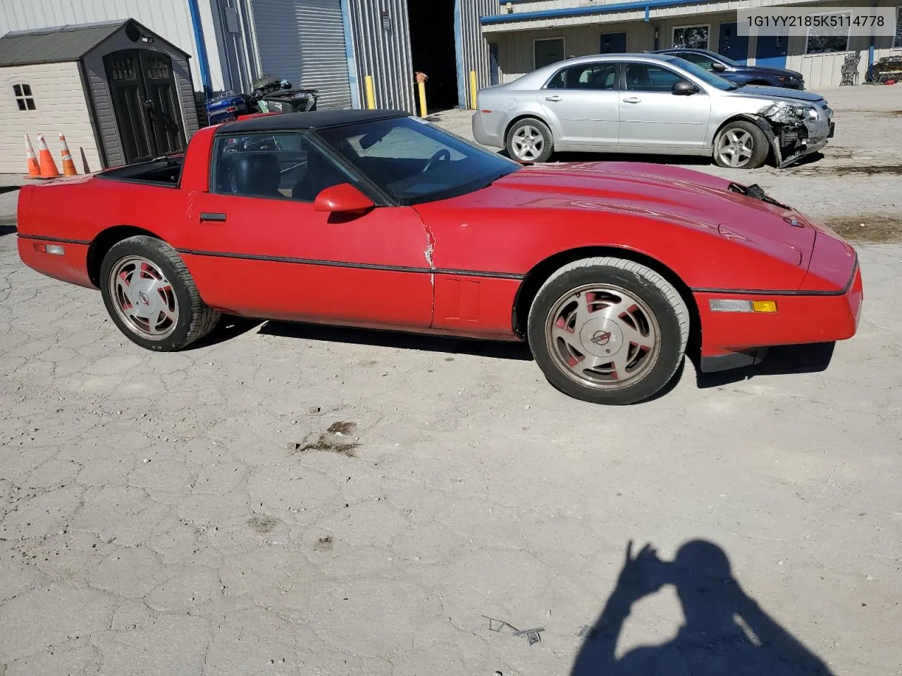 1989 Chevrolet Corvette VIN: 1G1YY2185K5114778 Lot: 75536414