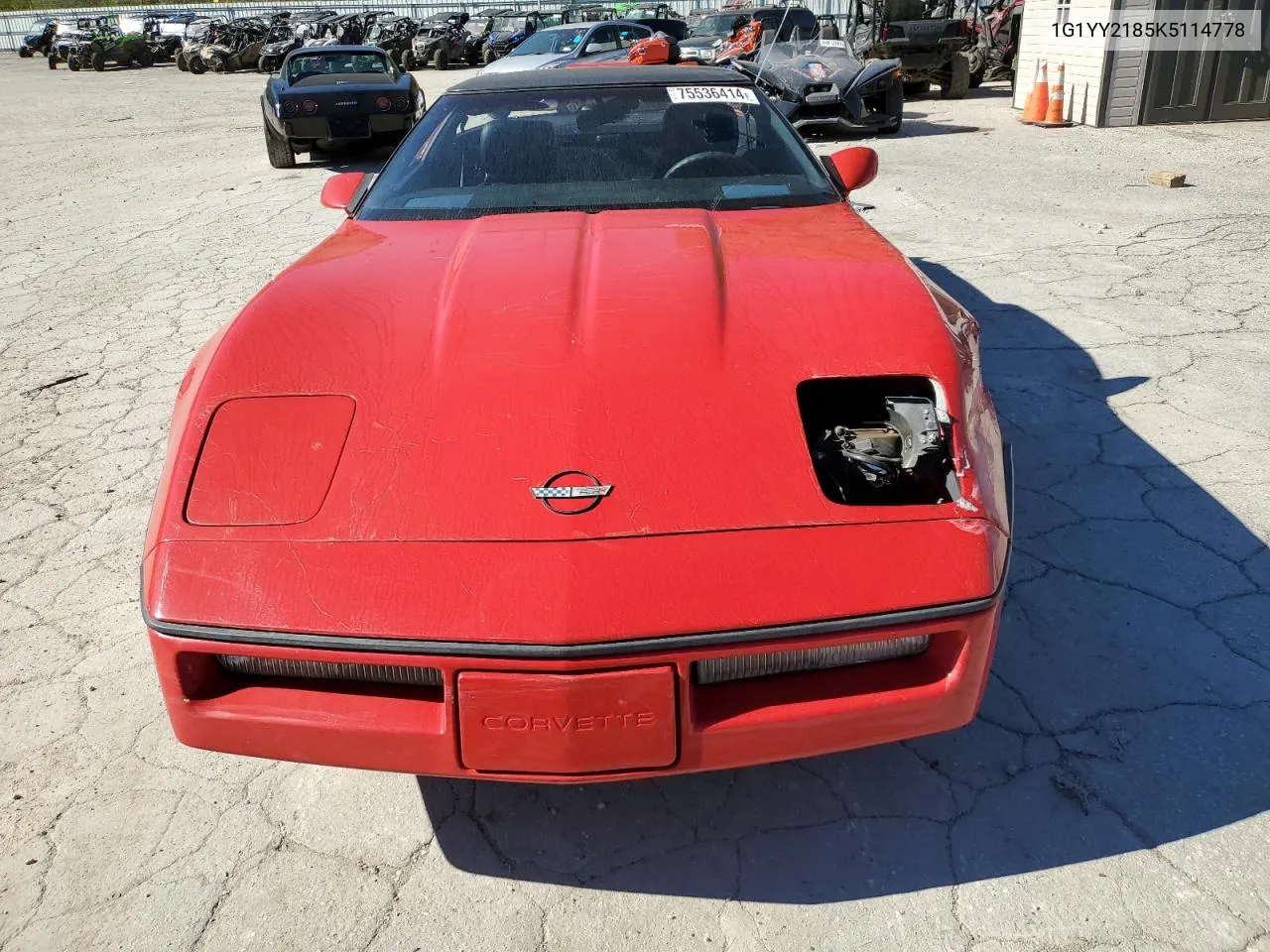 1989 Chevrolet Corvette VIN: 1G1YY2185K5114778 Lot: 75536414