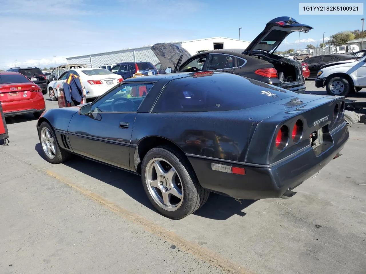 1989 Chevrolet Corvette VIN: 1G1YY2182K5100921 Lot: 78096584