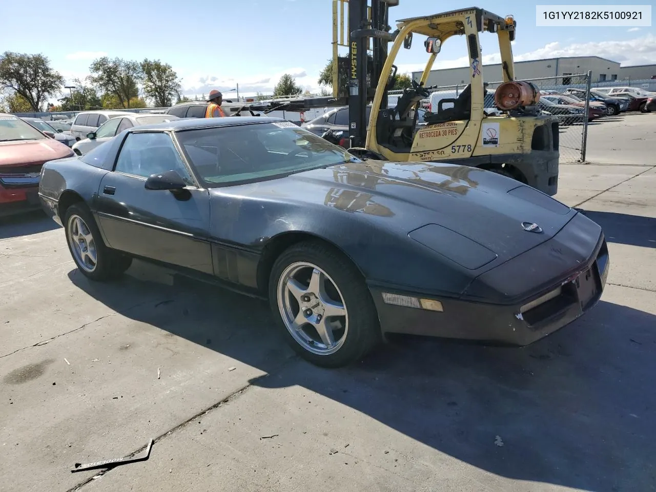 1989 Chevrolet Corvette VIN: 1G1YY2182K5100921 Lot: 78096584