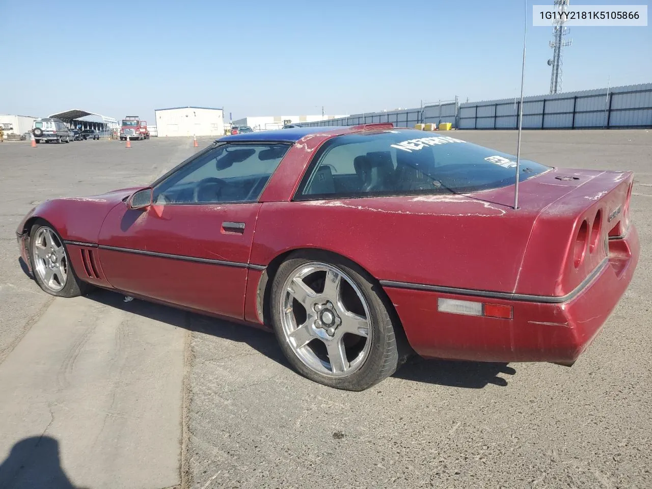 1989 Chevrolet Corvette VIN: 1G1YY2181K5105866 Lot: 79114164