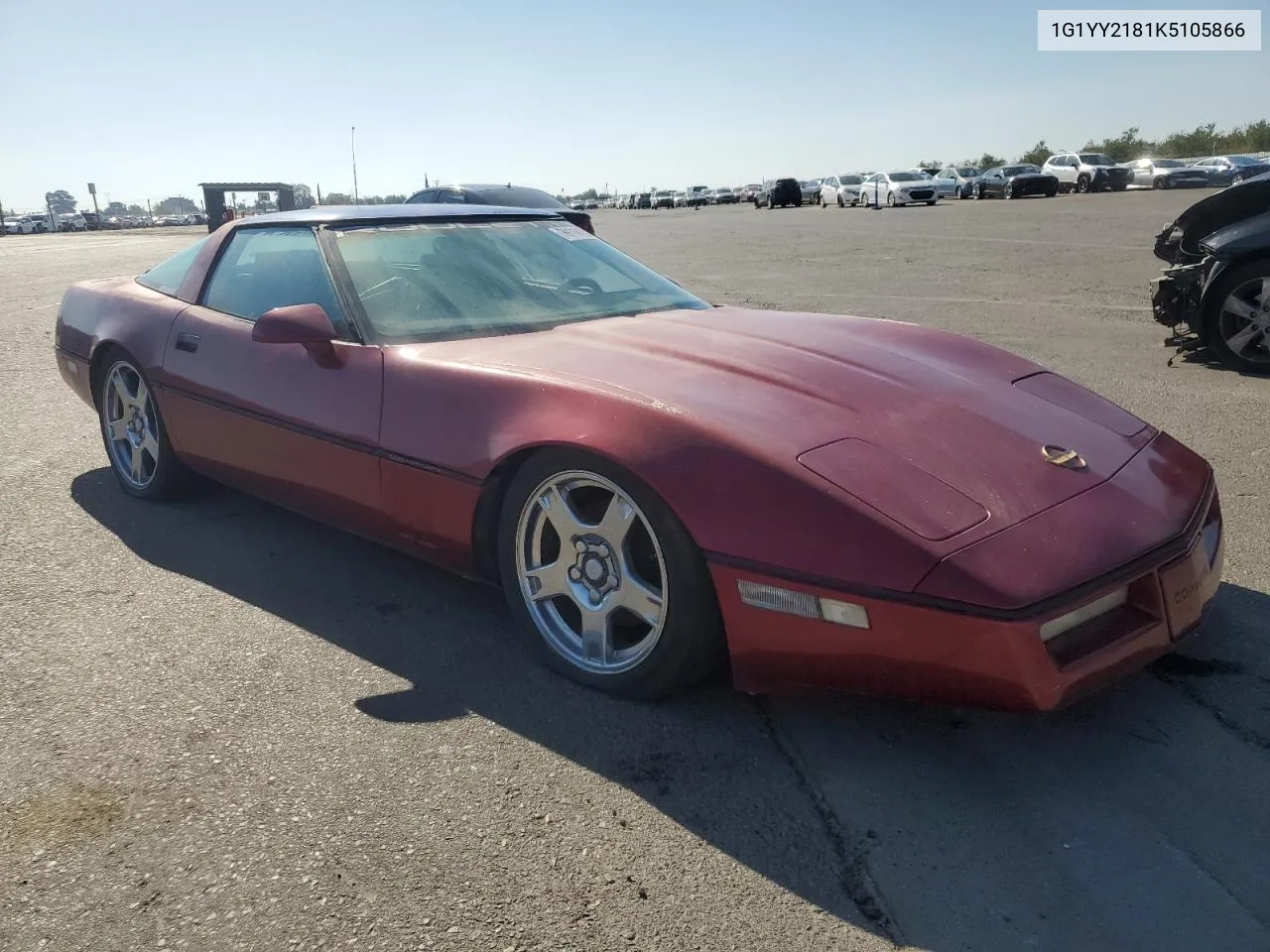 1989 Chevrolet Corvette VIN: 1G1YY2181K5105866 Lot: 79114164