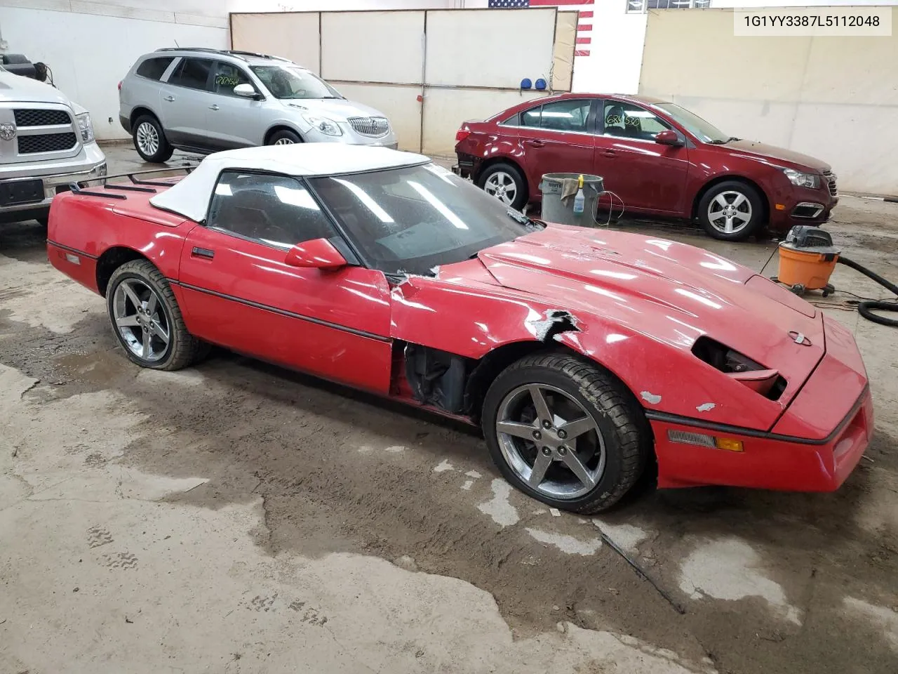 1G1YY3387L5112048 1990 Chevrolet Corvette