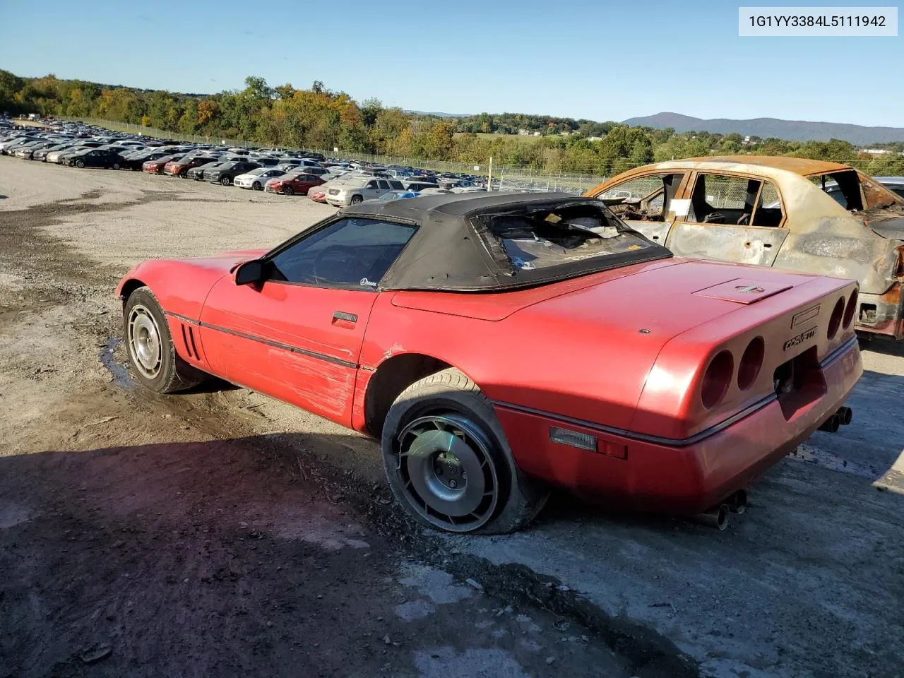 1990 Chevrolet Corvette VIN: 1G1YY3384L5111942 Lot: 75481214