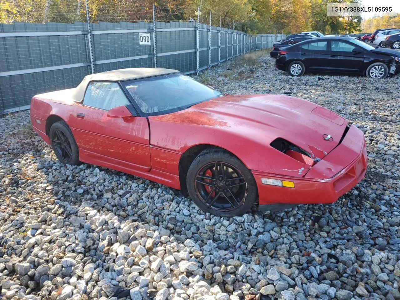 1990 Chevrolet Corvette VIN: 1G1YY338XL5109595 Lot: 76587844