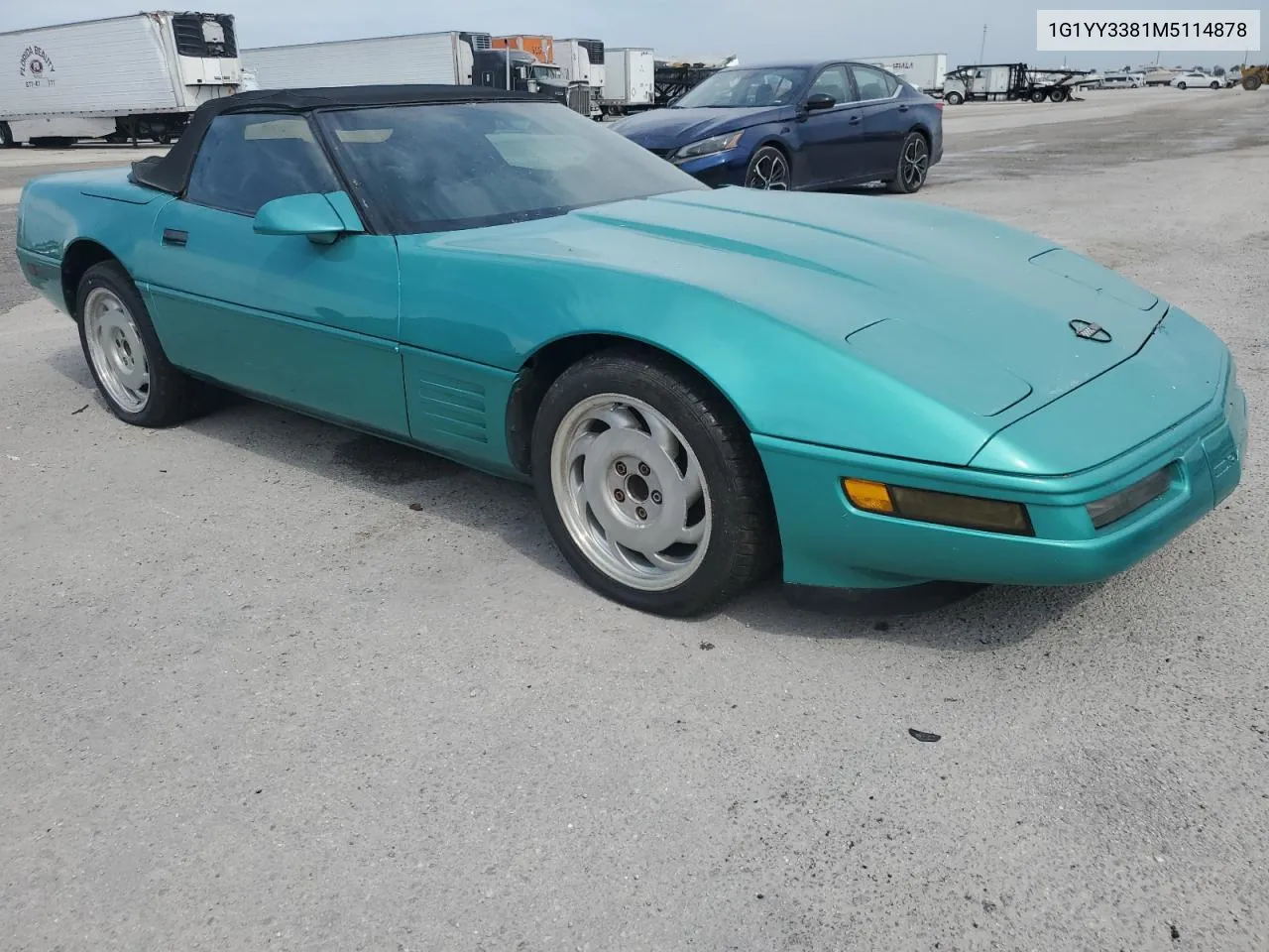 1G1YY3381M5114878 1991 Chevrolet Corvette