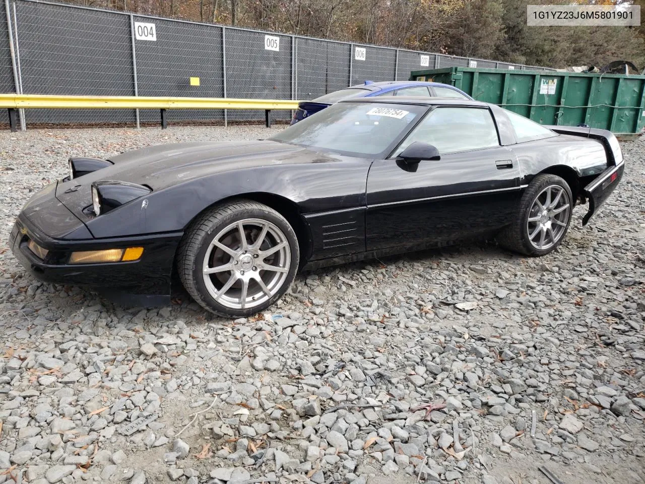 1991 Chevrolet Corvette Zr-1 VIN: 1G1YZ23J6M5801901 Lot: 78076754