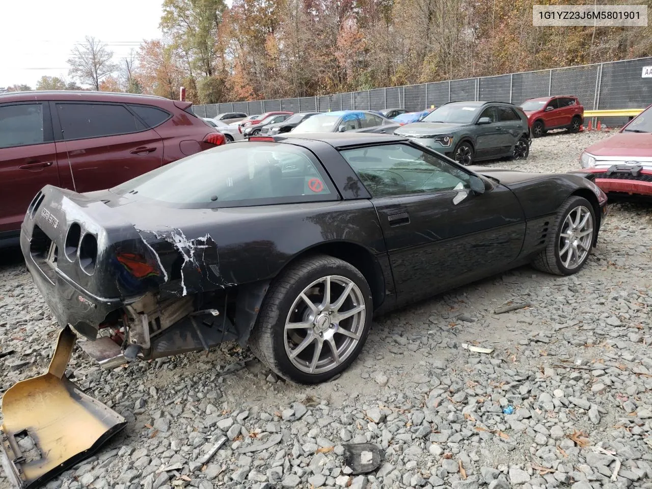 1991 Chevrolet Corvette Zr-1 VIN: 1G1YZ23J6M5801901 Lot: 78076754