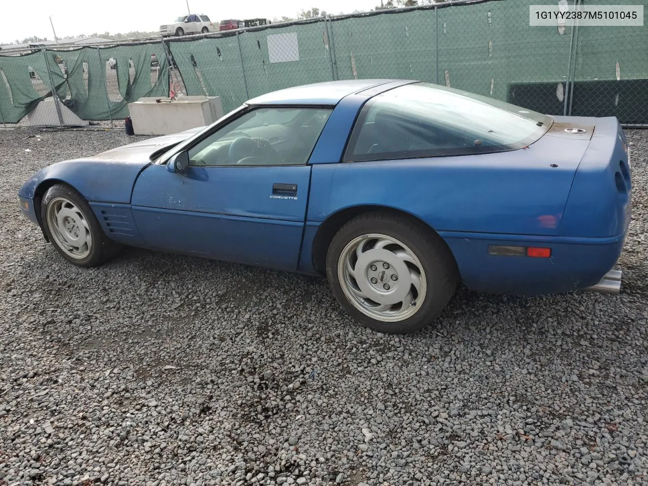 1991 Chevrolet Corvette VIN: 1G1YY2387M5101045 Lot: 79450494