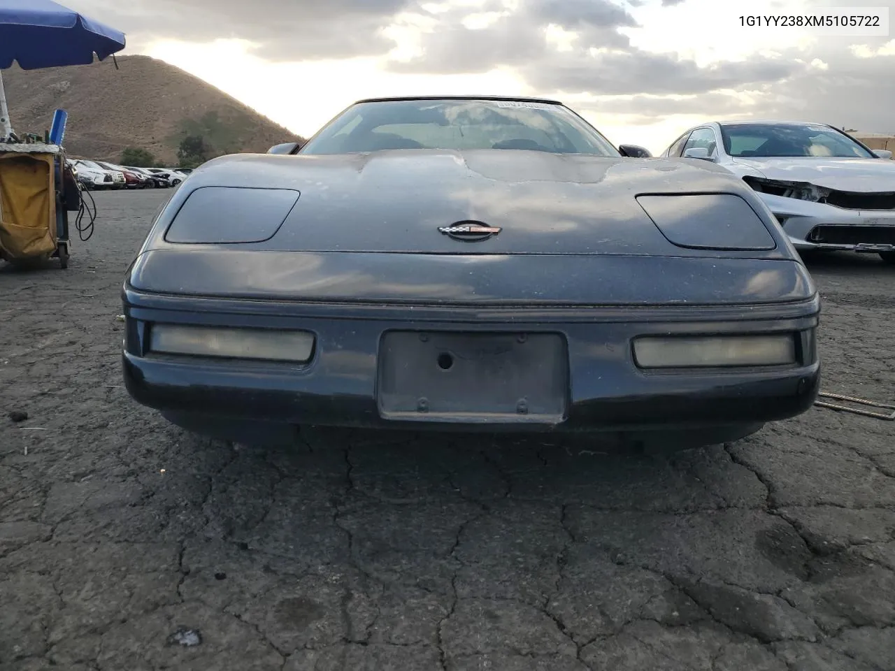 1991 Chevrolet Corvette VIN: 1G1YY238XM5105722 Lot: 80743094