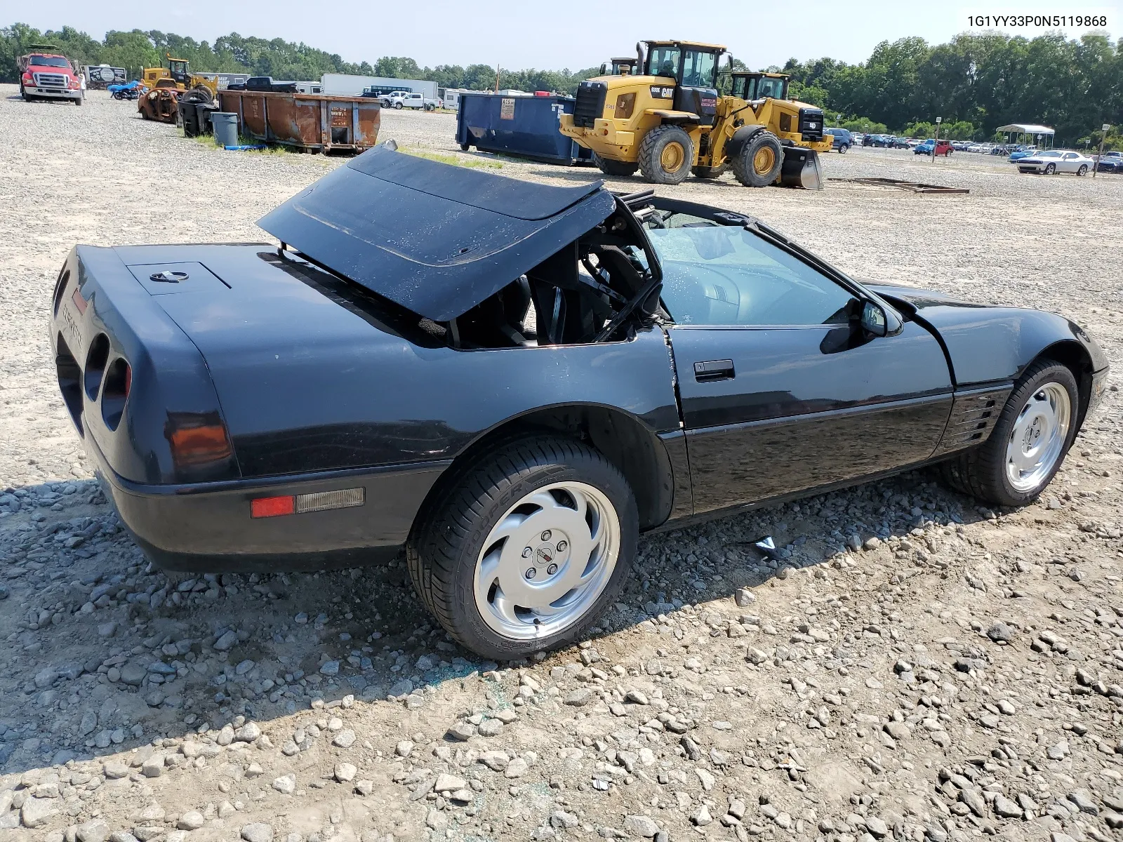 1992 Chevrolet Corvette VIN: 1G1YY33P0N5119868 Lot: 62907224