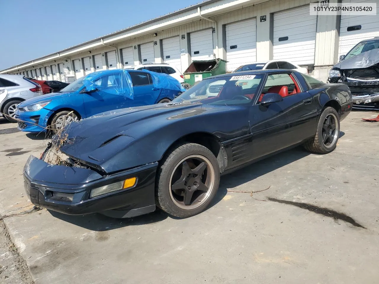 1992 Chevrolet Corvette VIN: 1G1YY23P4N5105420 Lot: 65811234