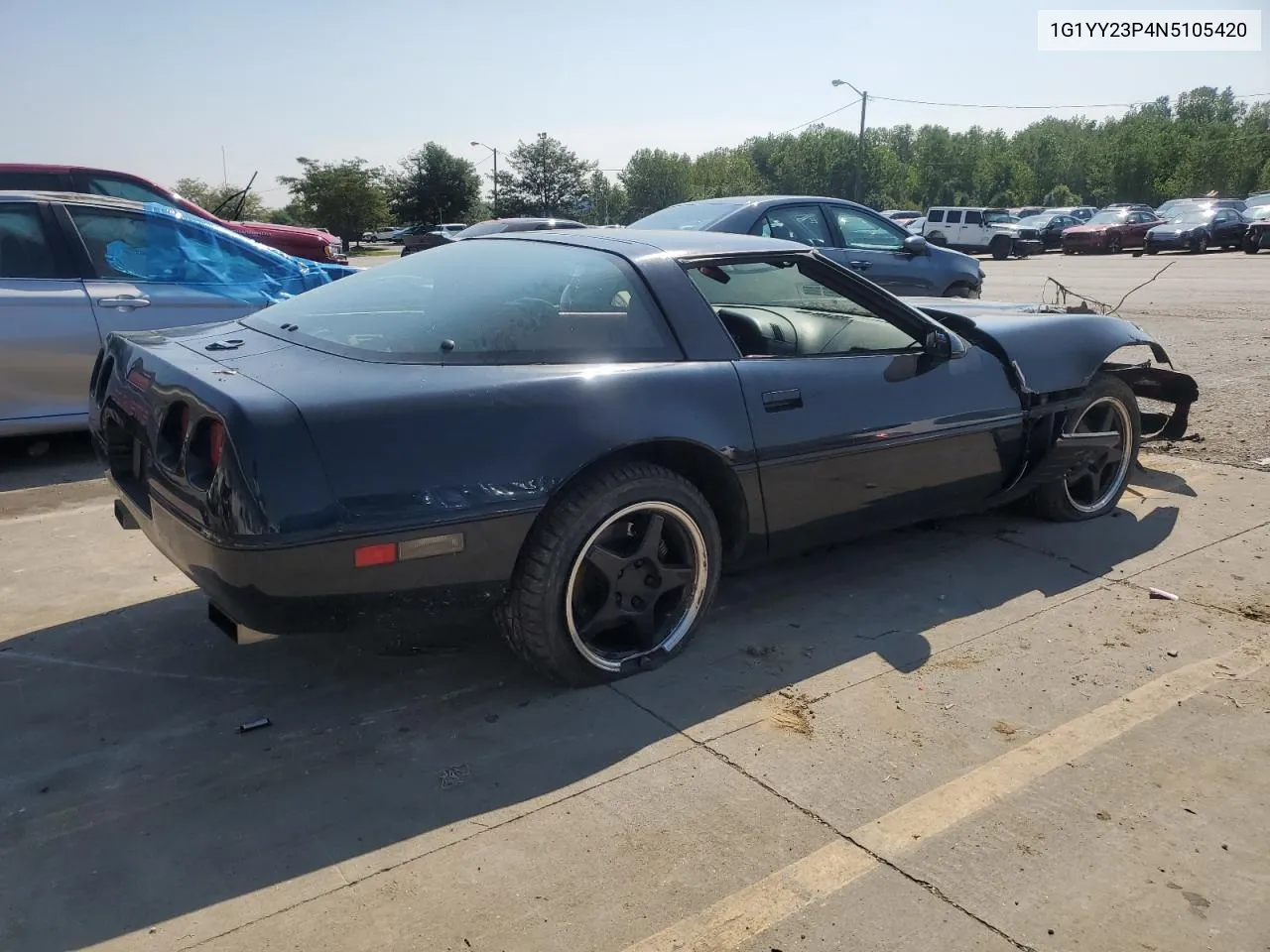 1992 Chevrolet Corvette VIN: 1G1YY23P4N5105420 Lot: 65811234