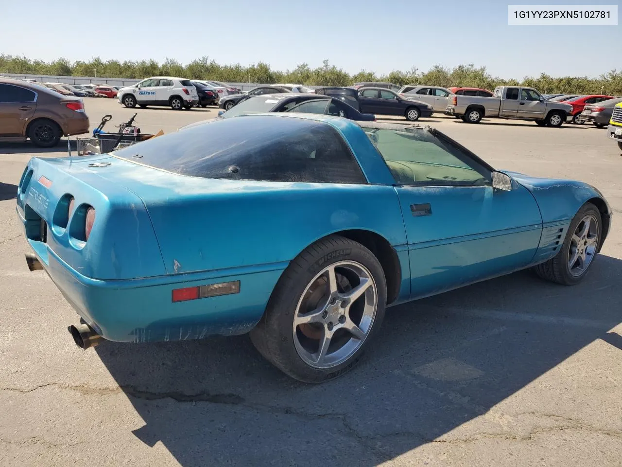 1992 Chevrolet Corvette VIN: 1G1YY23PXN5102781 Lot: 73712574