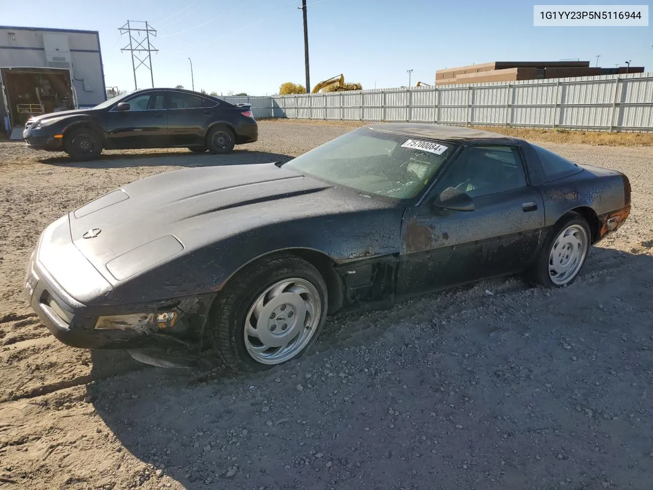 1992 Chevrolet Corvette VIN: 1G1YY23P5N5116944 Lot: 75700084