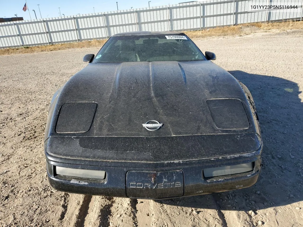 1992 Chevrolet Corvette VIN: 1G1YY23P5N5116944 Lot: 75700084