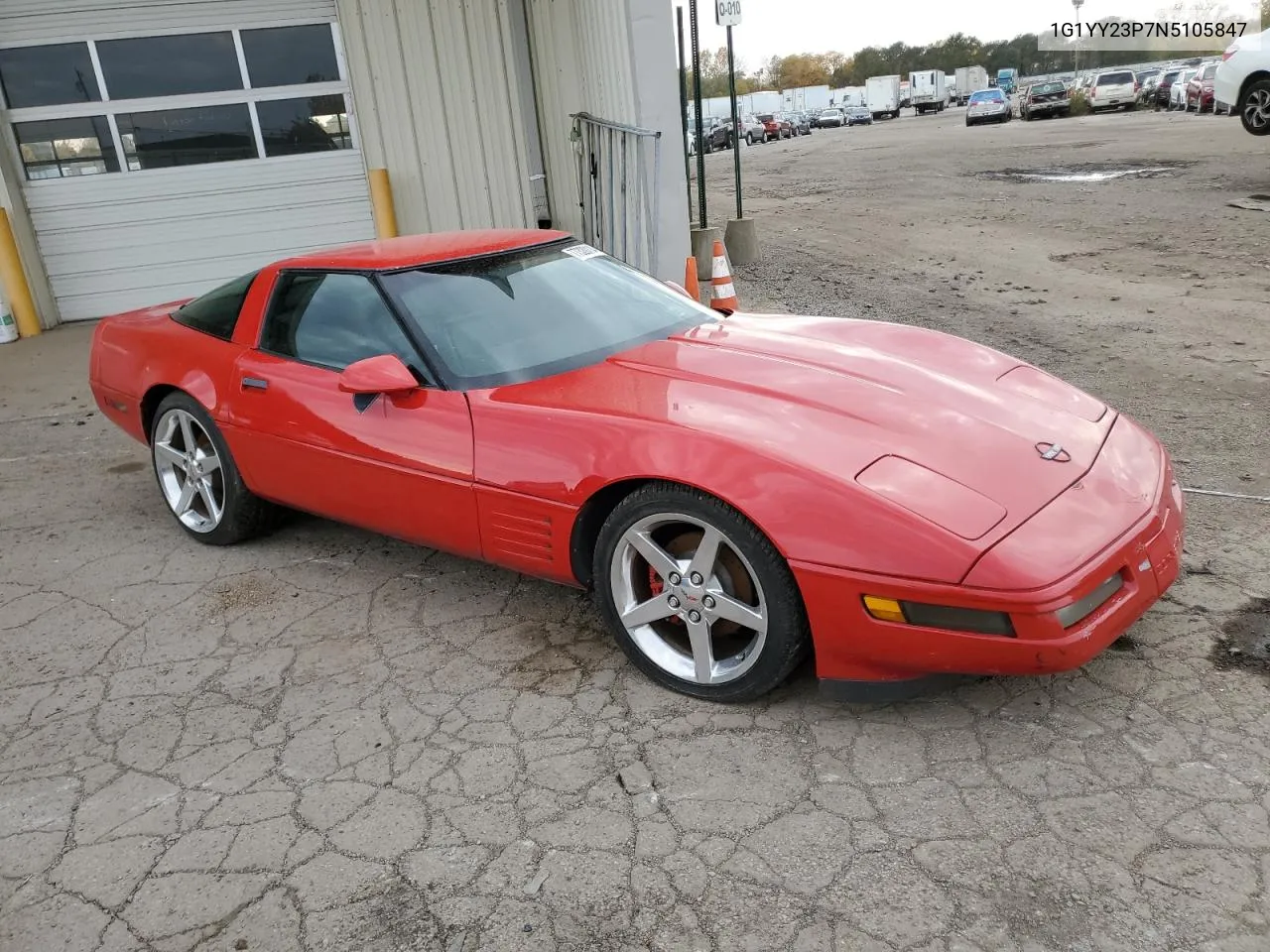 1992 Chevrolet Corvette VIN: 1G1YY23P7N5105847 Lot: 77320114