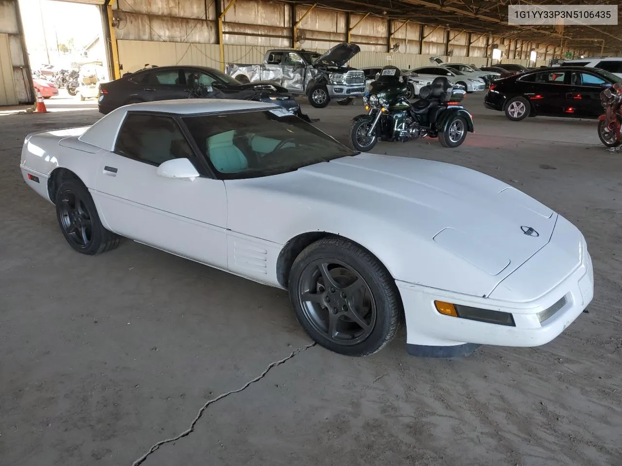 1992 Chevrolet Corvette VIN: 1G1YY33P3N5106435 Lot: 77788174