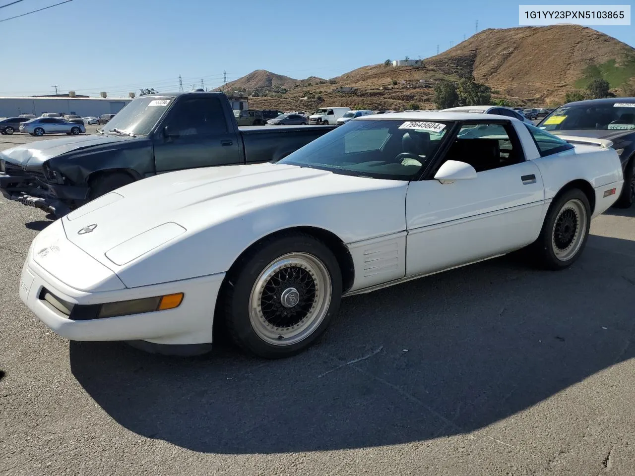 1992 Chevrolet Corvette VIN: 1G1YY23PXN5103865 Lot: 79645604