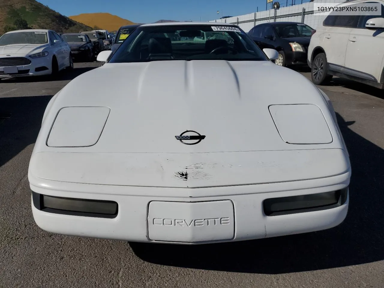 1992 Chevrolet Corvette VIN: 1G1YY23PXN5103865 Lot: 79645604