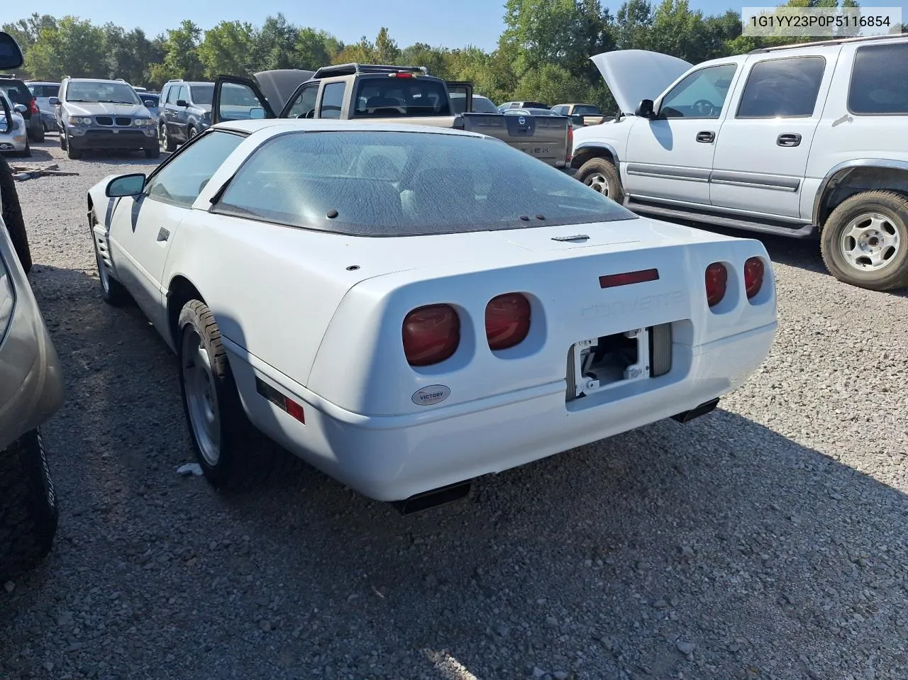 1993 Chevrolet Corvette VIN: 1G1YY23P0P5116854 Lot: 76520614